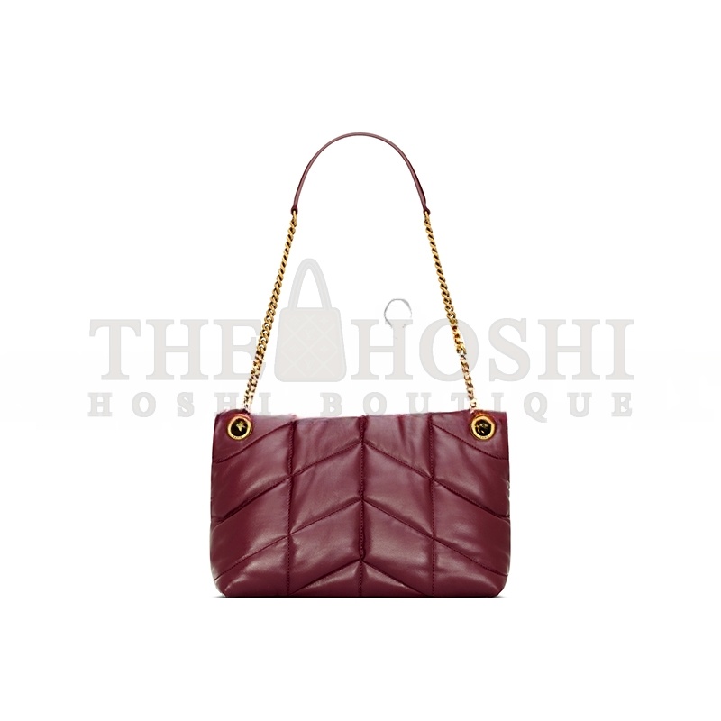 Y51 PUFFER SMALL IN SHINY LEATHER 577476AAFE16593 (29*17*11cm) Master Quality